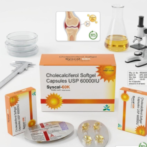 Cholecalciferol Softgel Capsules USP 60000 IU