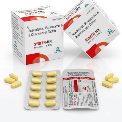 Aceclofenac, Paracetamol & Chlorzoxazone Tablets