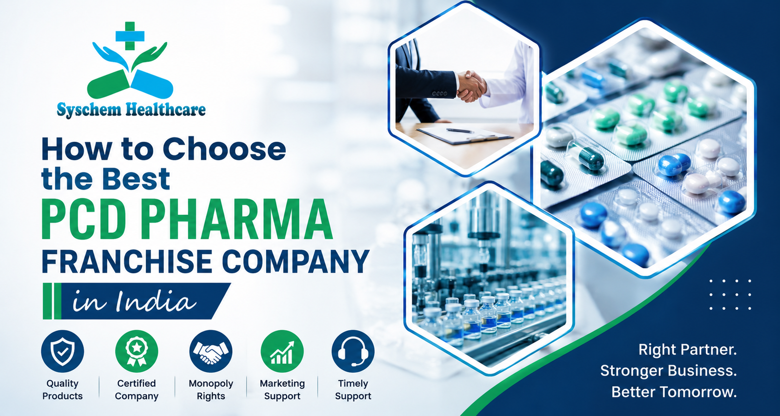 How to Choose the Best PCD Pharma Franchise Company in India